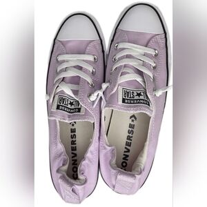 Women's  Converse Sneakers, Pink, Elasticized Back Upper, New With Box Size 7